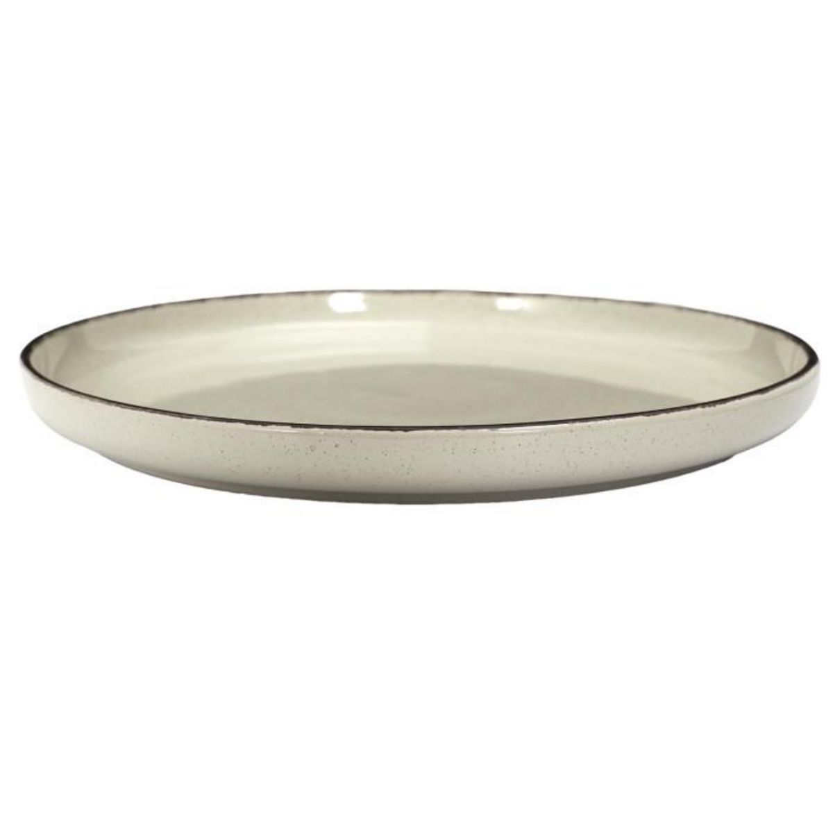 Paris Prix Service de Table 12 Pièces  Grès du Temps  27cm Beige