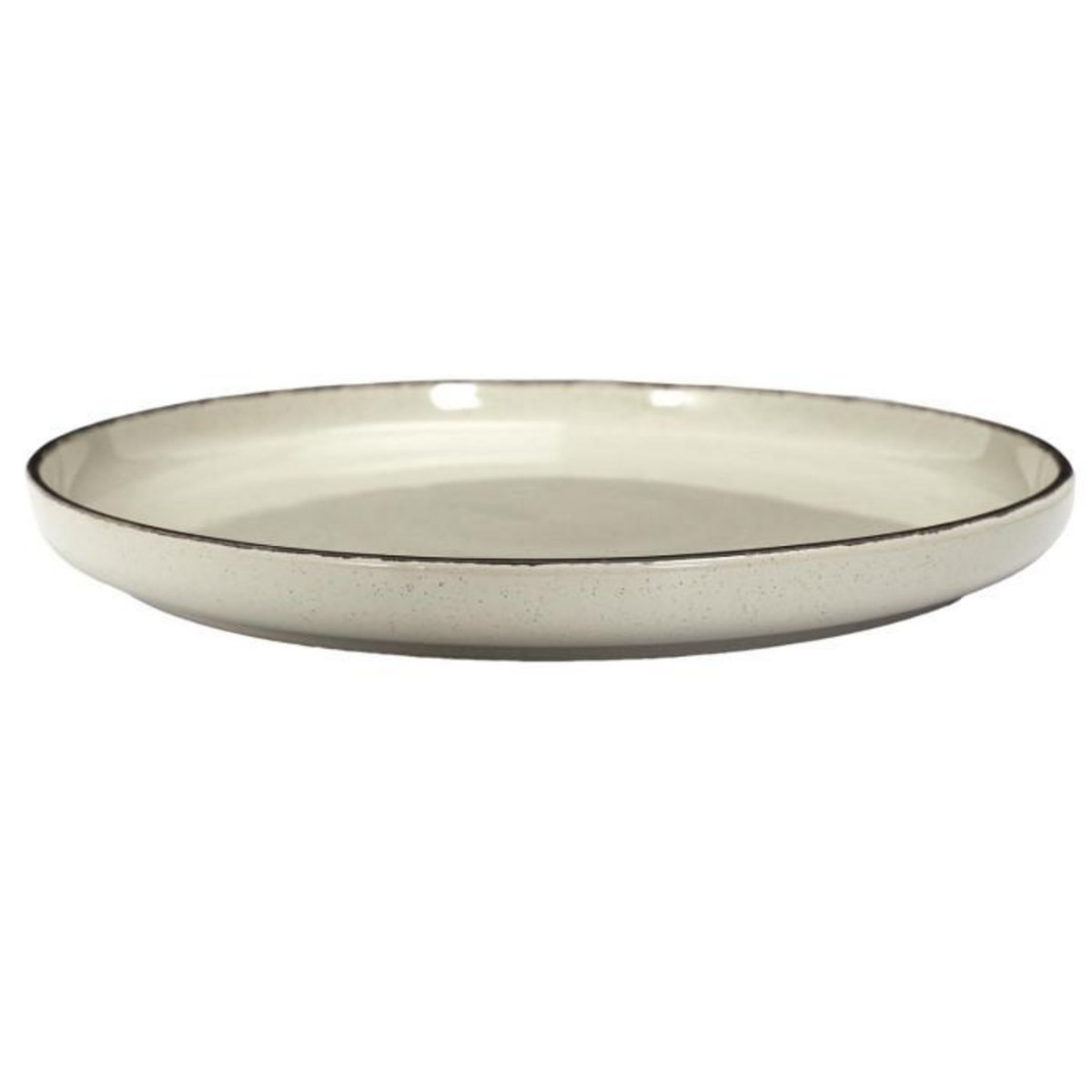 Paris Prix Service de Table 12 Pièces  Grès du Temps  27cm Beige