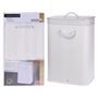 Voir la diapositive 2 : Bathroom Solutions Bathroom Solutions Panier a linge pliable Blanc