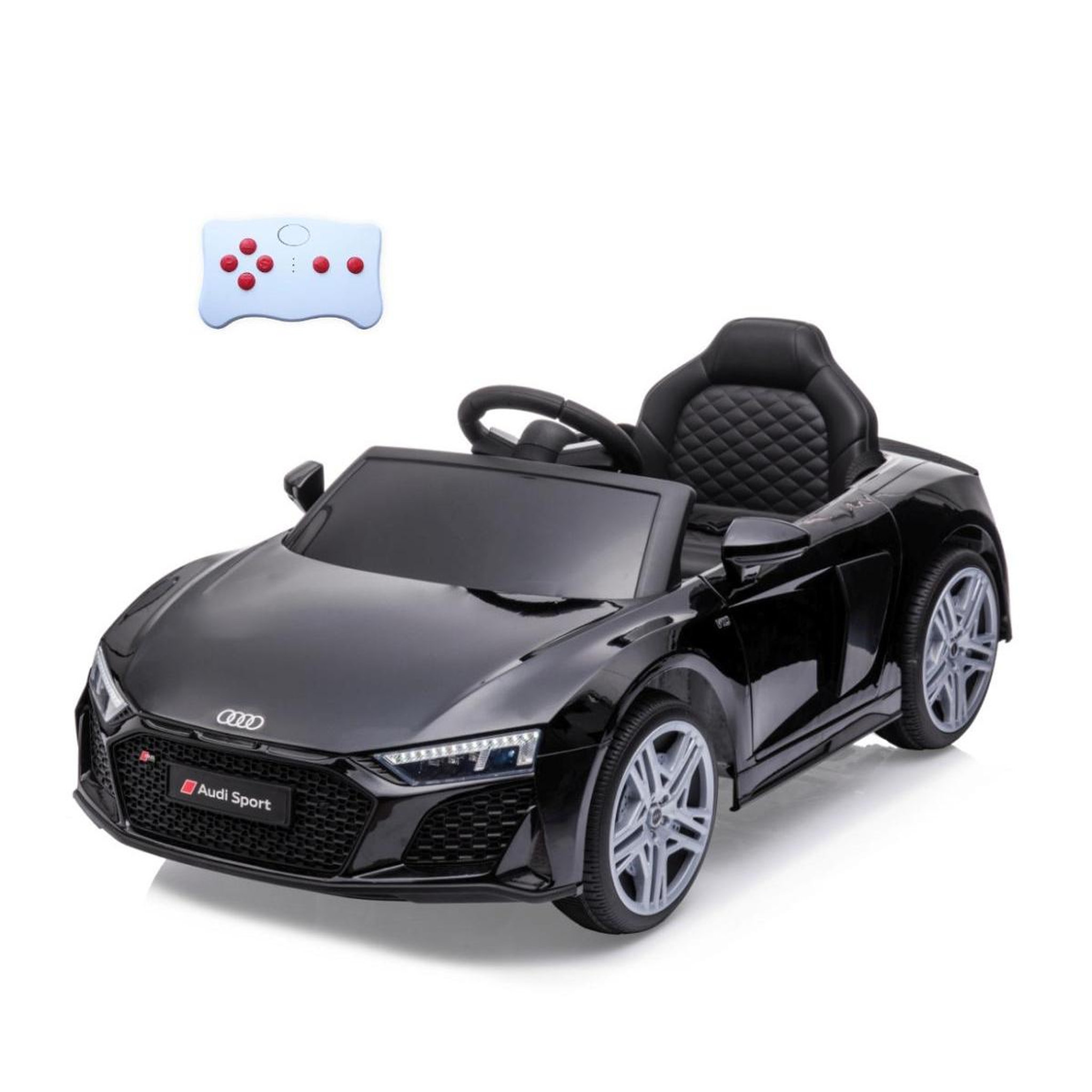 Voir la diapositive 1 : MILLY MALLY Véhicule electrique Audi R8 Spyder Noir