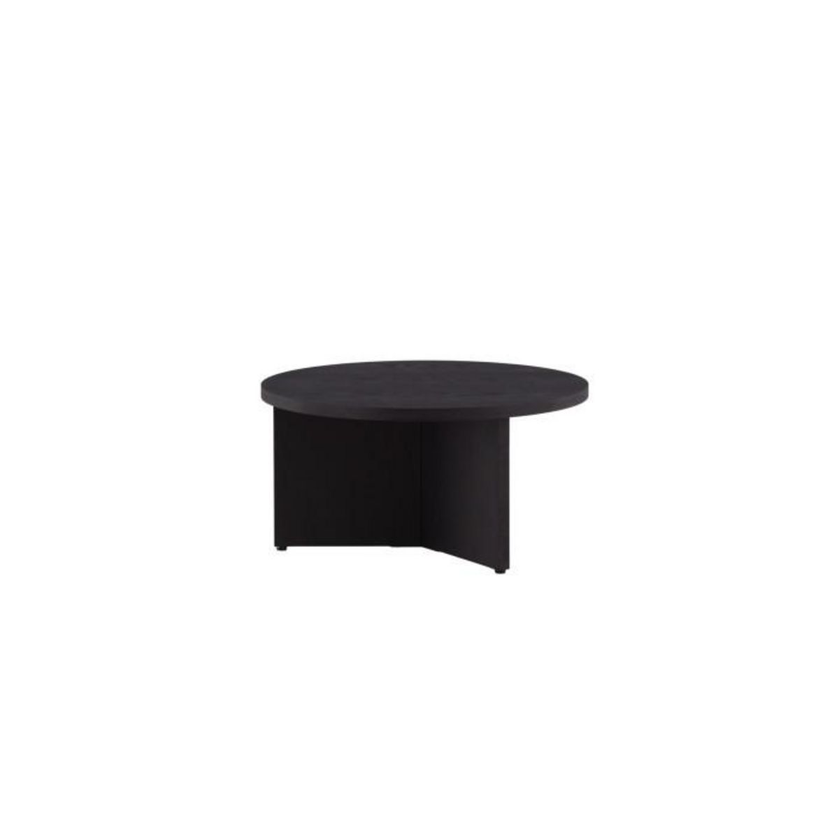 Paris Prix Table Basse Ronde  Salto  85cm Noir