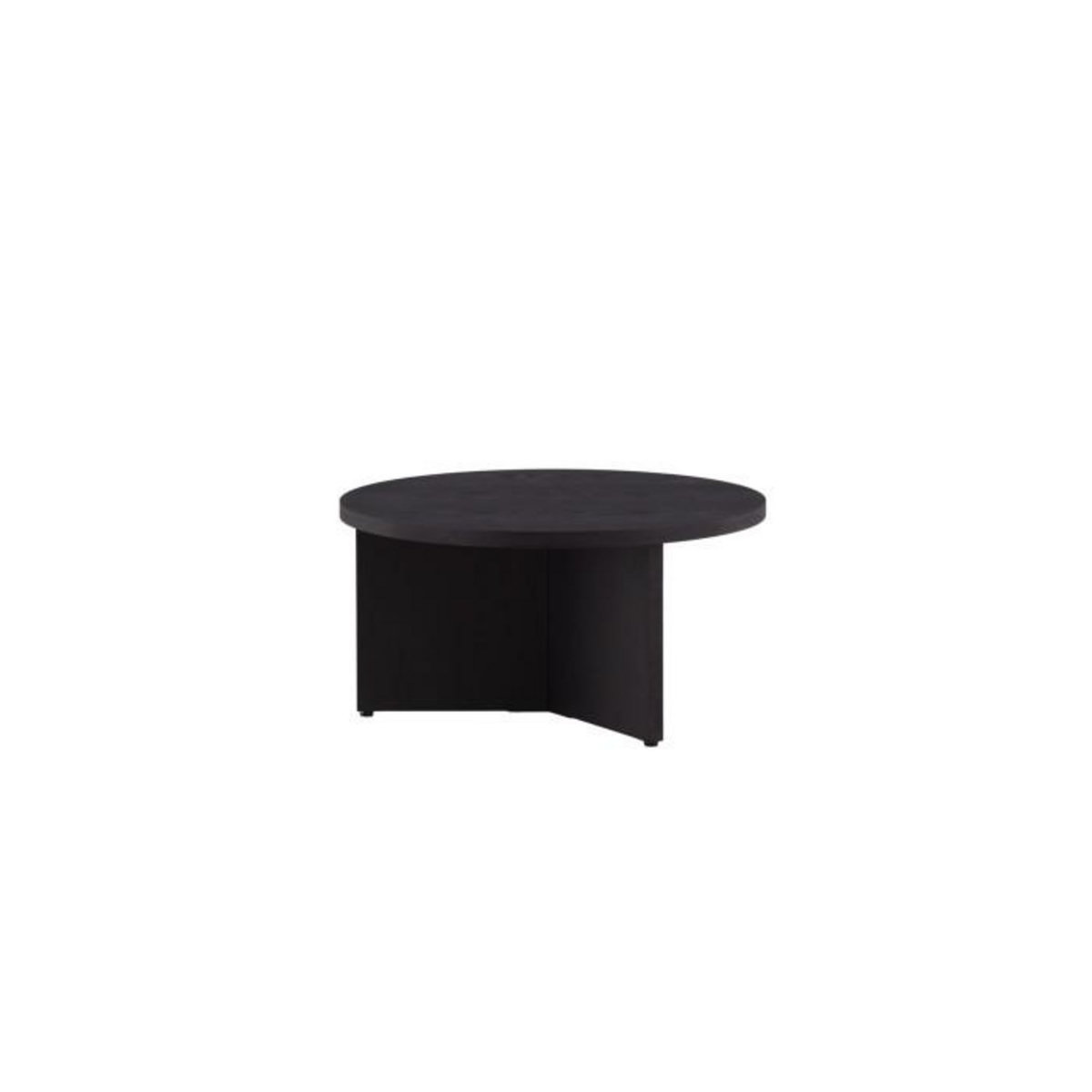 Paris Prix Table Basse Ronde  Salto  85cm Noir