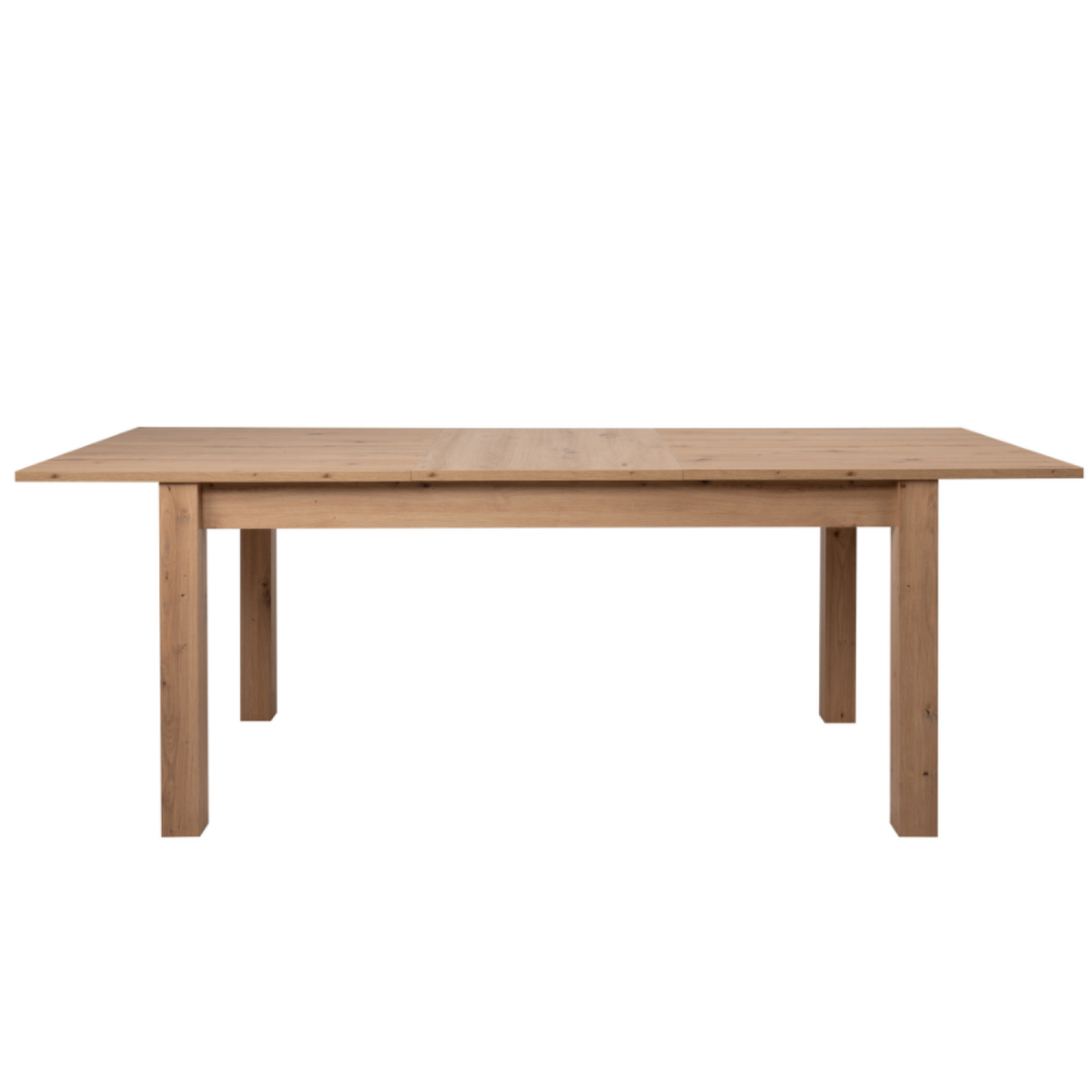 CONCEPT USINE Table à manger extensible style scandinave, bois 10 personnes SKADAR