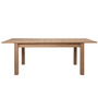 Voir la diapositive 3 : CONCEPT USINE Table à manger extensible style scandinave, bois 10 personnes SKADAR