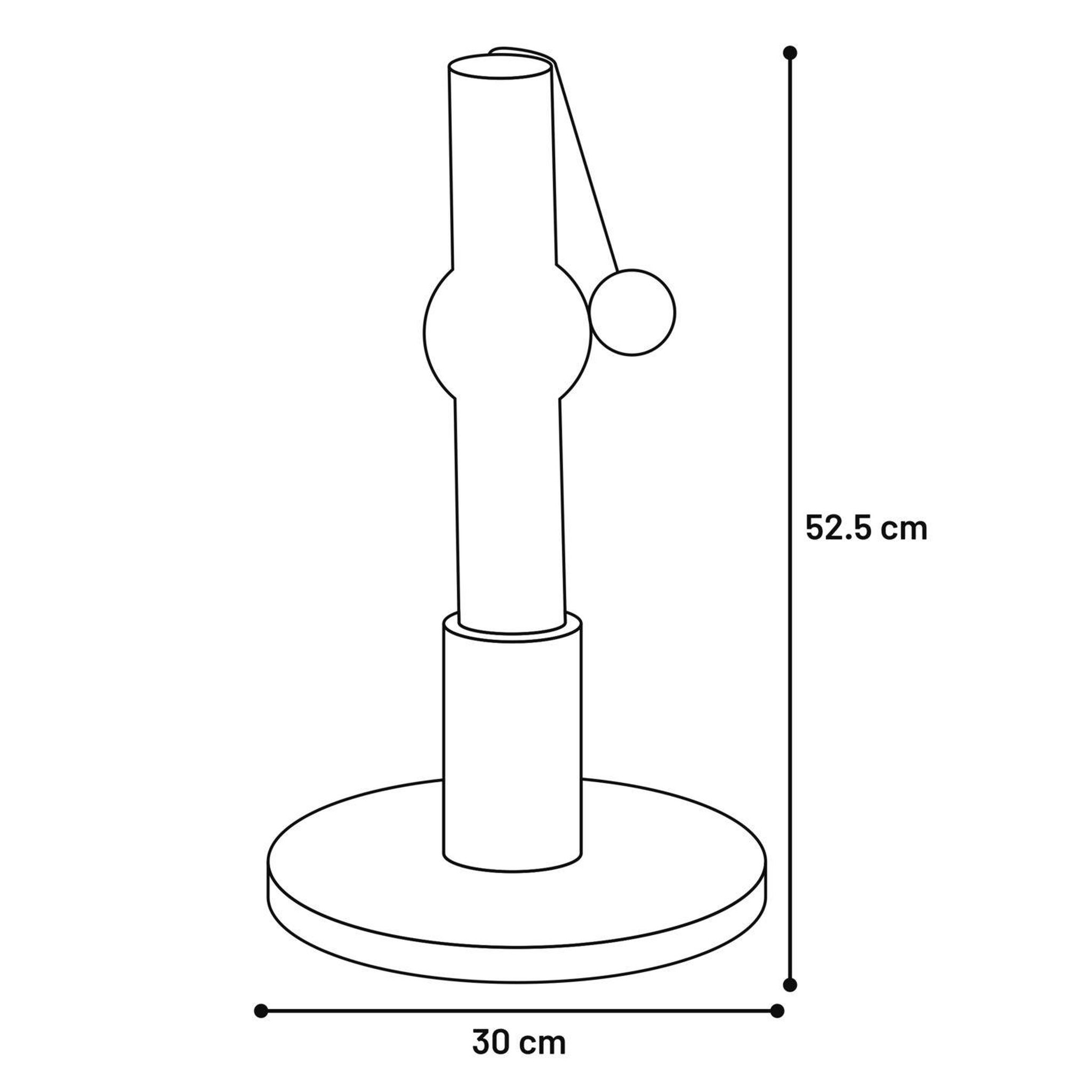 Voir la diapositive 3 : Eden Arbre a chat alize griffoir avec surface de massage 52cm