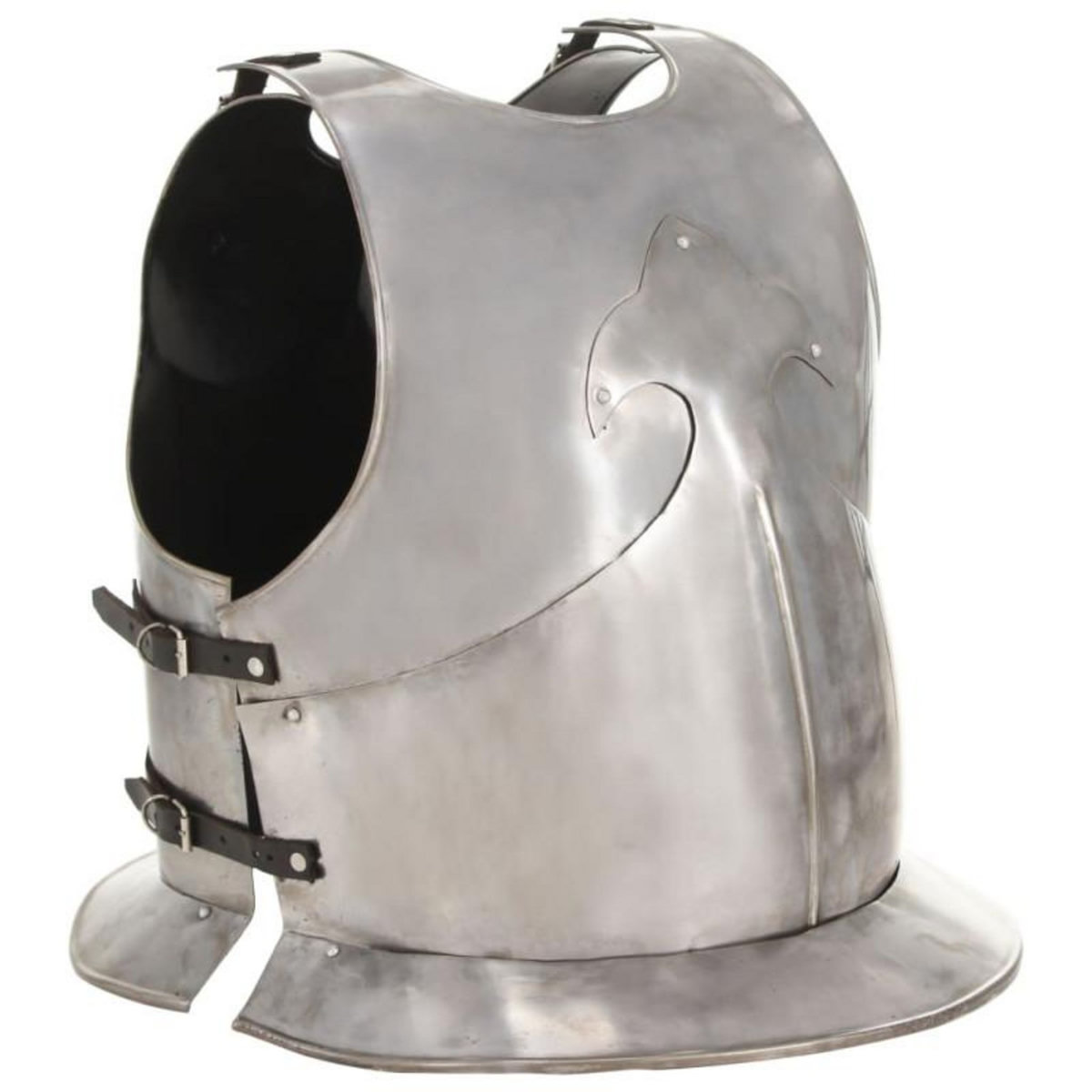 VIDAXL Cuirasse d armure corporelle chevalier médiéval Argenté Acier
