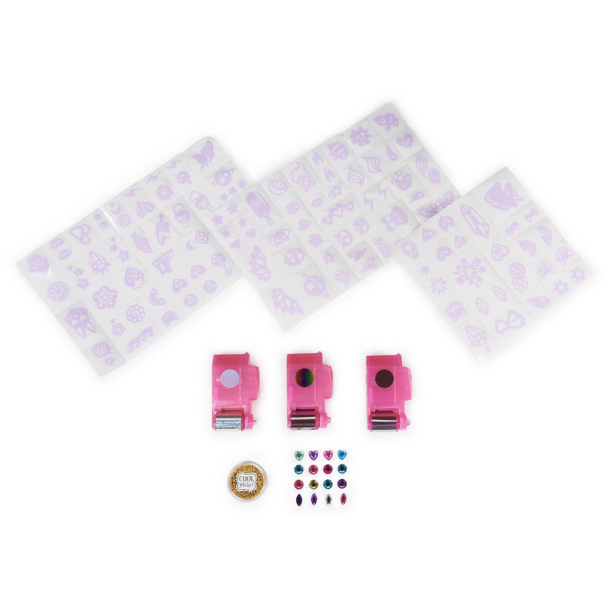 Voir la diapositive 1 : SPIN MASTER Cool Maker - Recharges Shimmer me body art