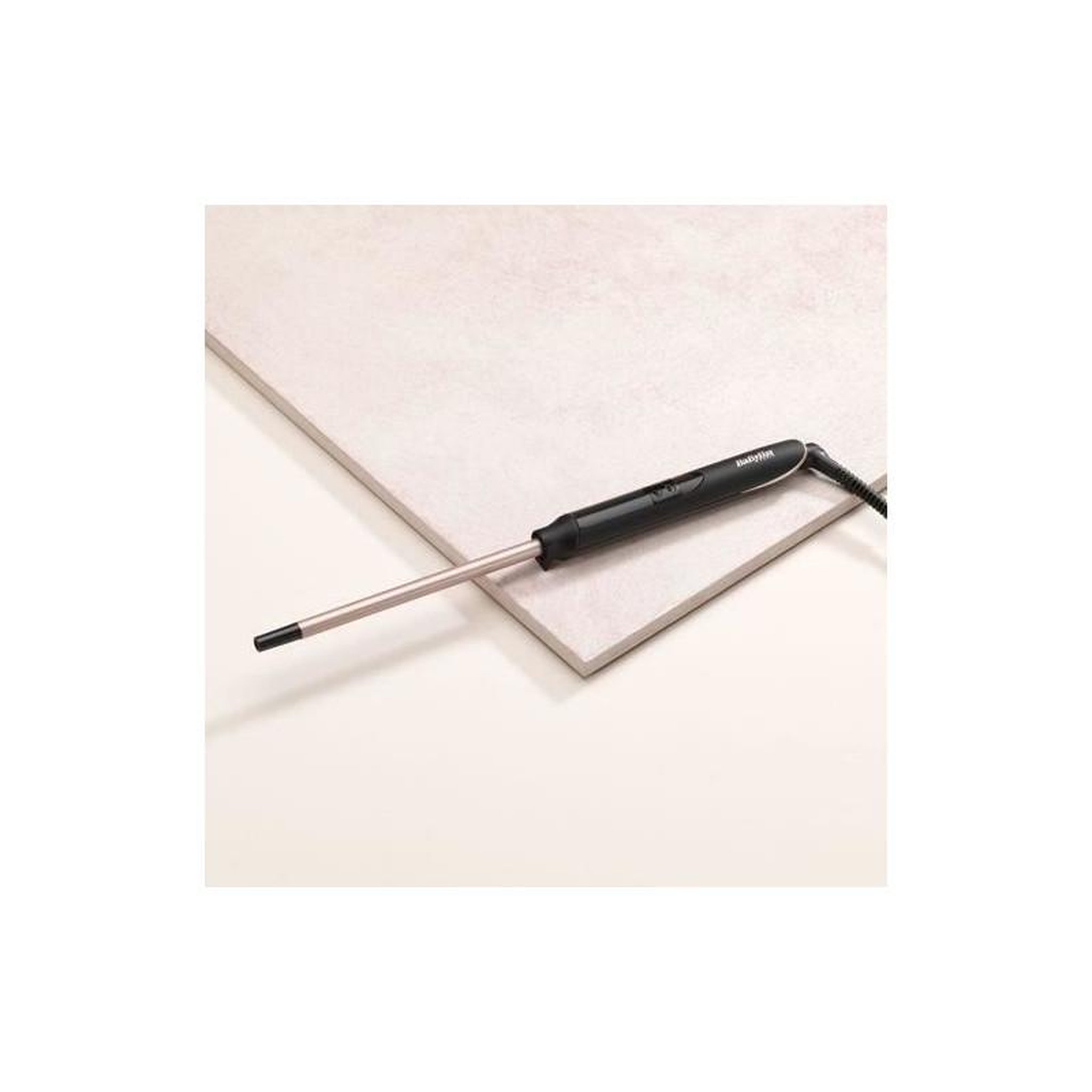 Voir la diapositive 6 : BABYLISS BABYLISS C449E BOUCLEUR MANUEL/Rose Quartz Tight Curls Wand
