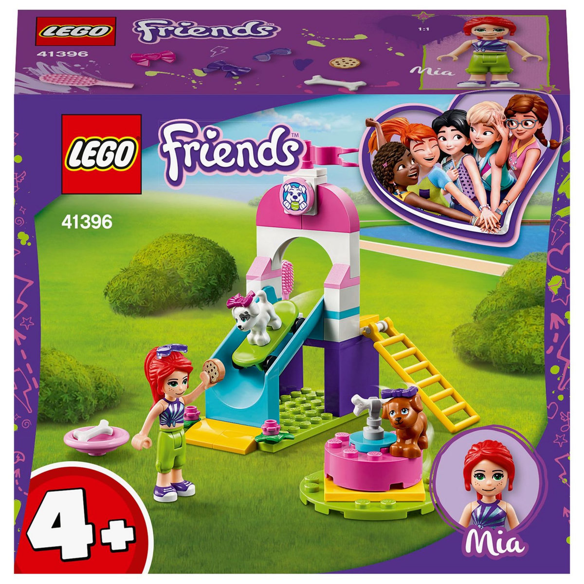 LEGO Friends 41396 - L'aire de jeux des Bébés Chiens
