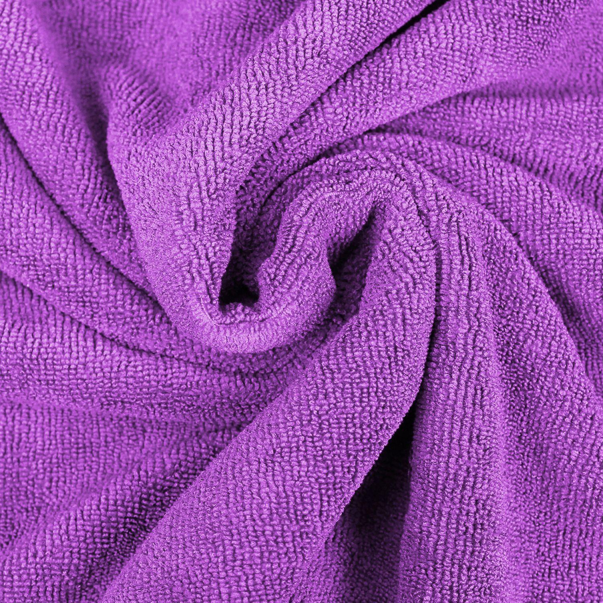 Voir la diapositive 3 : VIVEZEN Serviette poncho de bain ou de plage - Adulte
