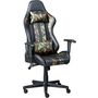 Voir la diapositive 1 : Fauteuil de bureau gamer pivotant ajustable en hauteur BATTLE