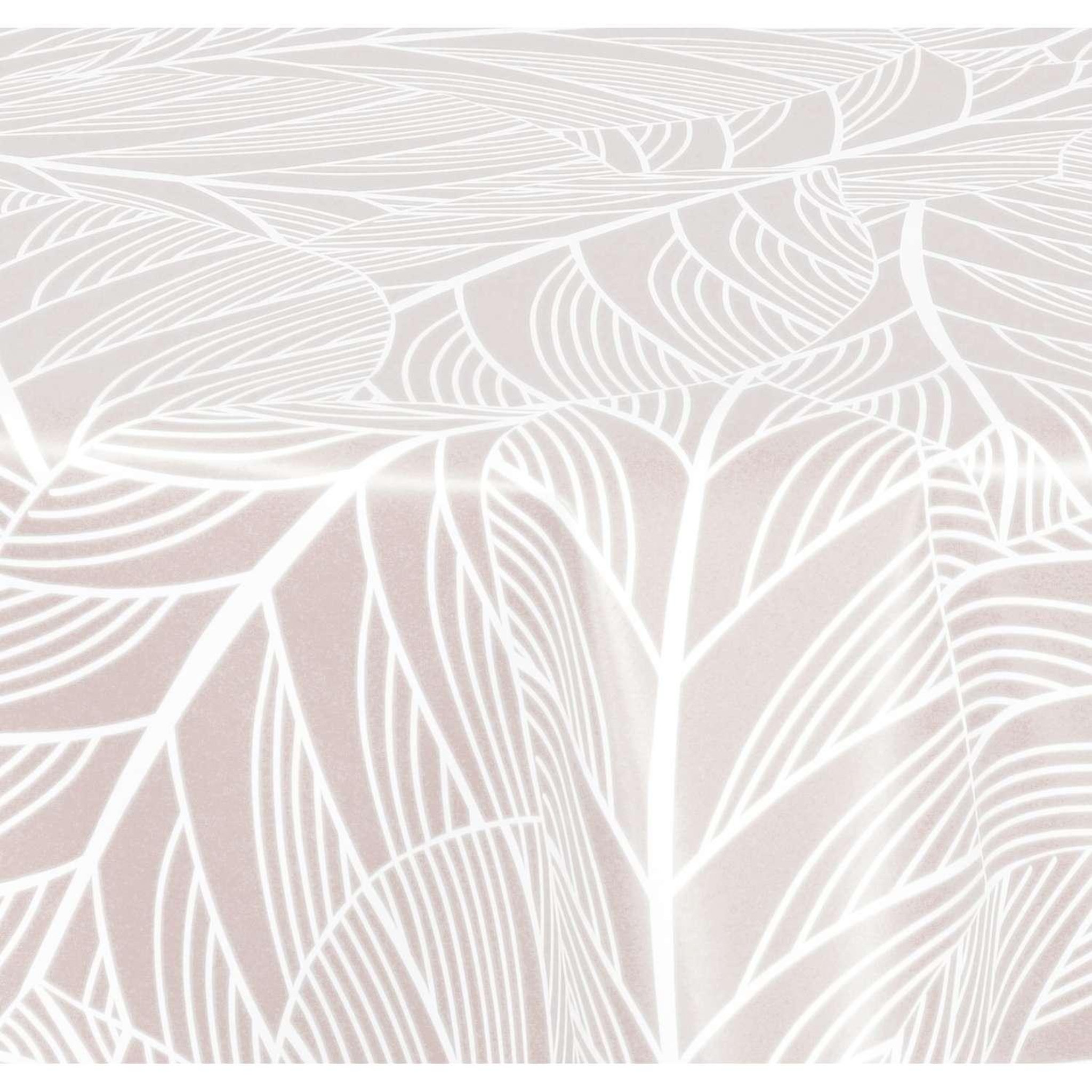 Voir la diapositive 3 : HABITABLE Nappe en toile cirée ronde eloa - diam. 150 cm - ecru
