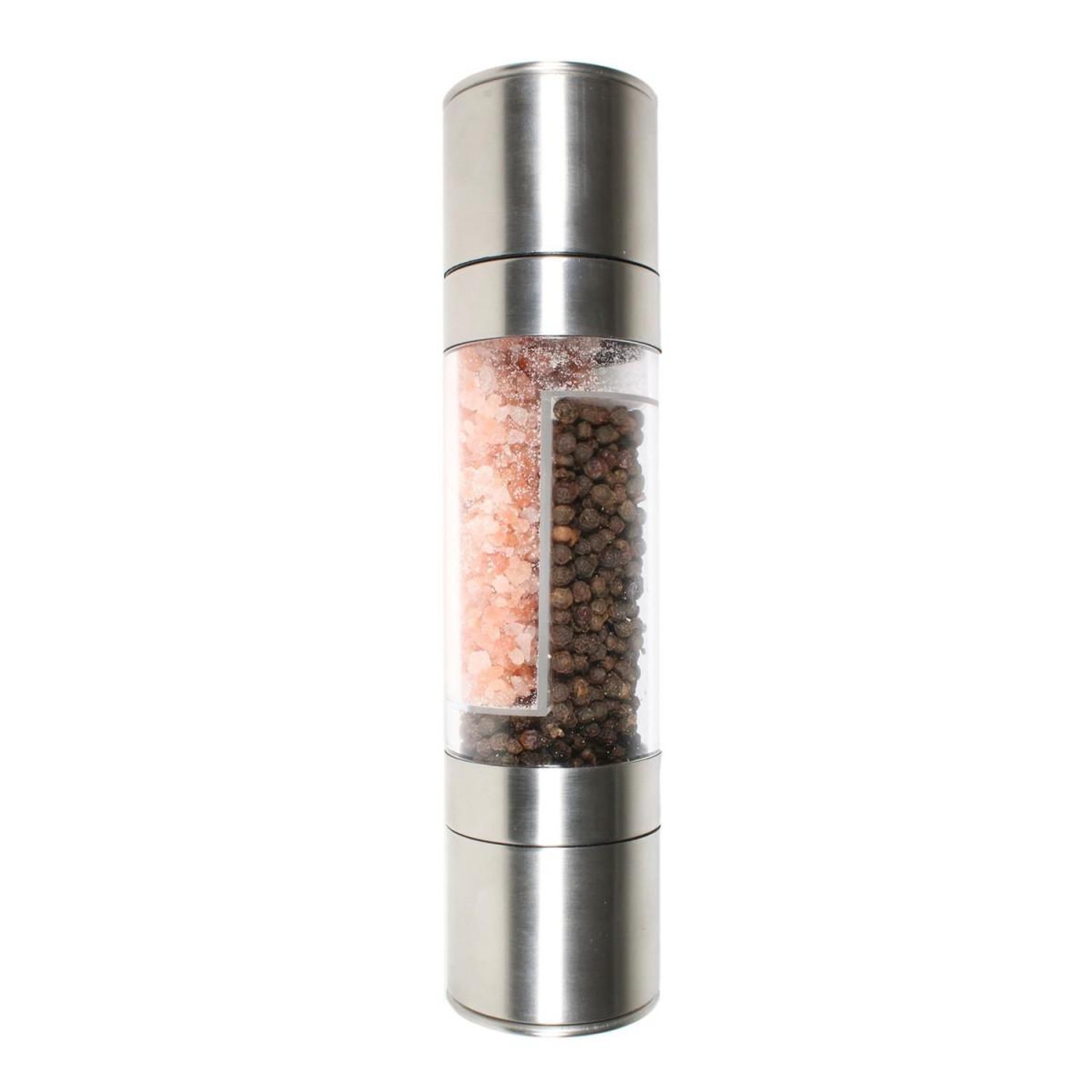 Voir la diapositive 4 : COOK CONCEPT Moulin poivre & sel inox  facile  21cm argent