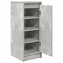 Voir la diapositive 5 : VIDAXL Armoire à chaussures gris béton 29,5x34x76 cm bois d ingénierie