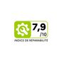 Voir la diapositive 3 : Candy Lave-linge hublot 12kg 1400 tours/min blanc - RO14126DWMST-S