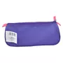 AUCHAN Trousse scolaire triangulaire polyester violet LICORNE