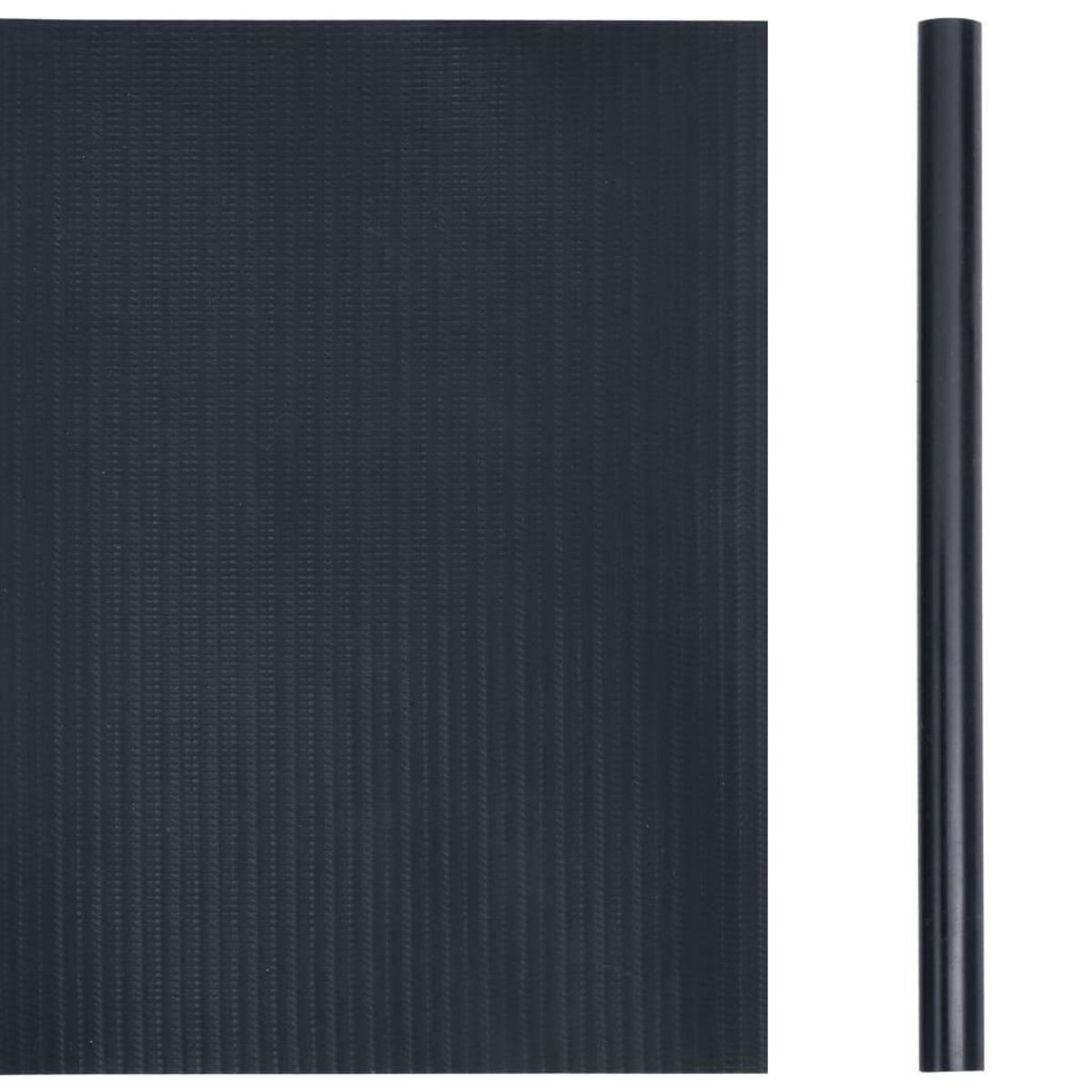 VIDAXL Ecrans d'intimite de jardin 4 pcs PVC 35x0,19 m Gris fonce mat