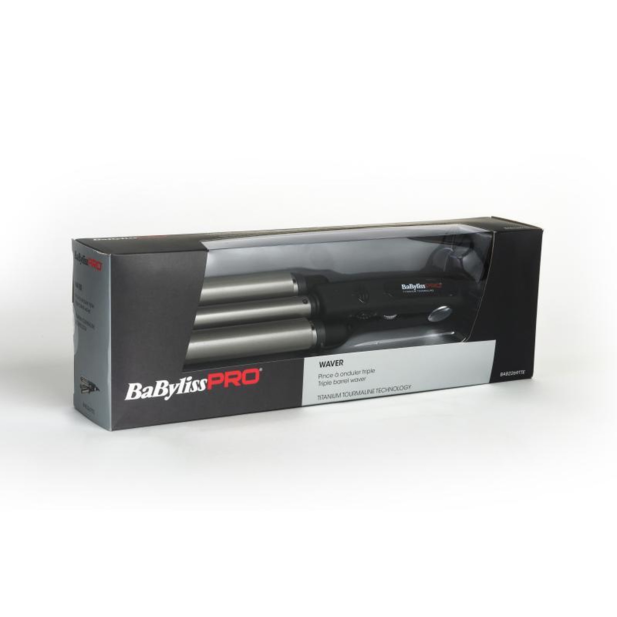 Voir la diapositive 3 : BABYLISS Babyliss Pro Curling Iron Triple Barrel black grey (BAB2269TTE)