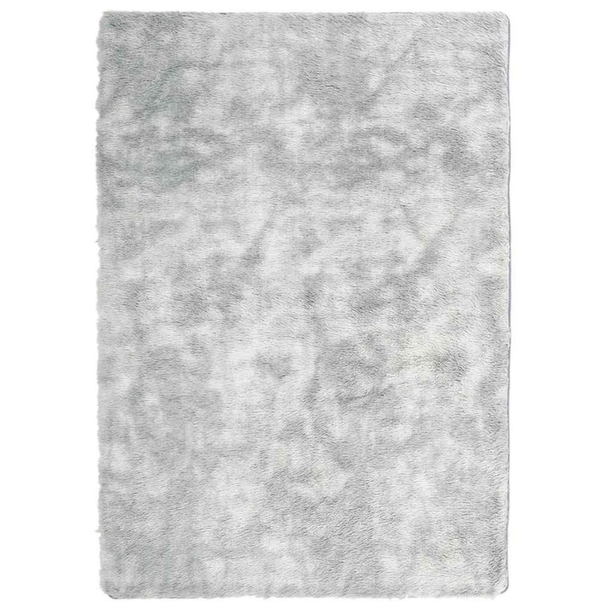 VIDAXL Tapis shaggy a poils longs NAVARRA gris clair 240x340 cm