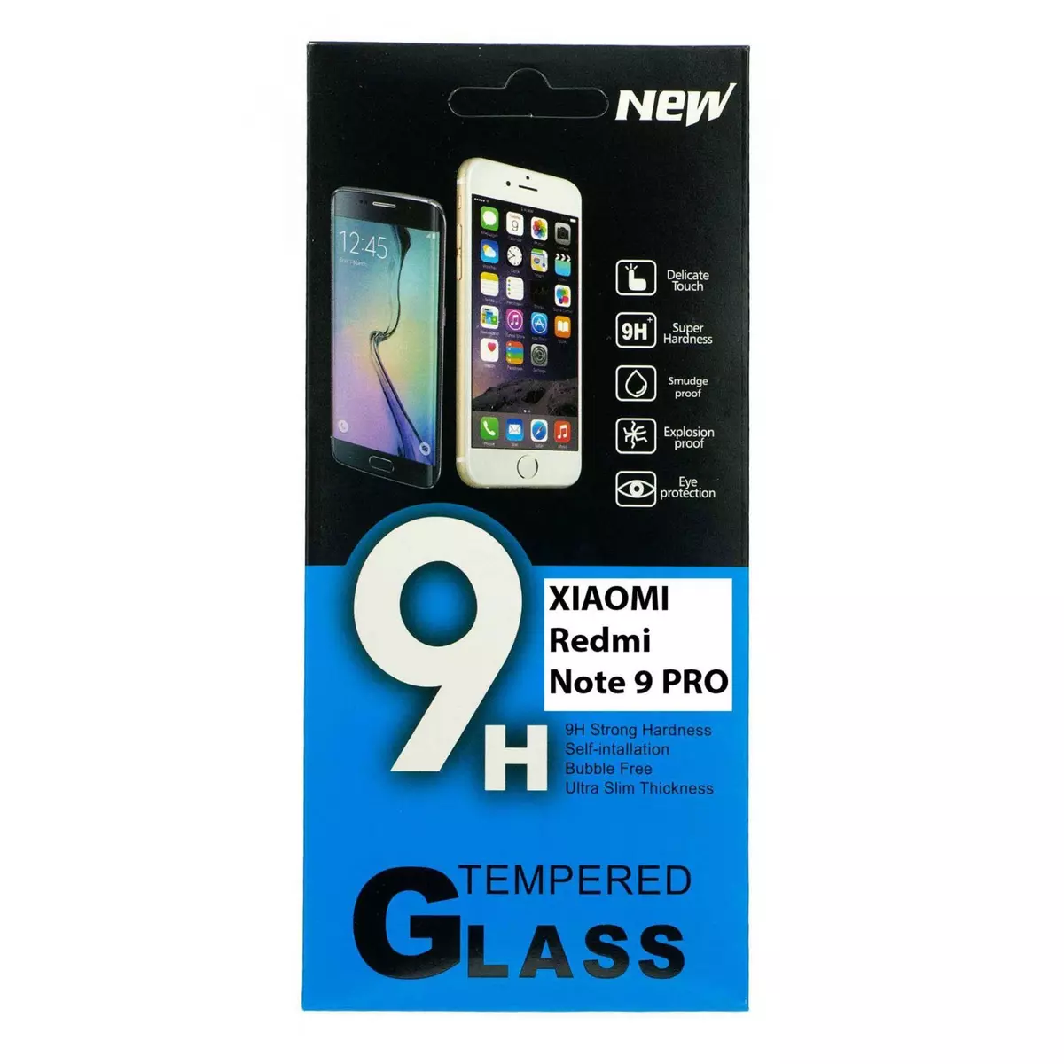 amahousse Vitre de protection d'écran Xiaomi Redmi Note 9S/ 9 Pro/ Pro 5G en verre trempé