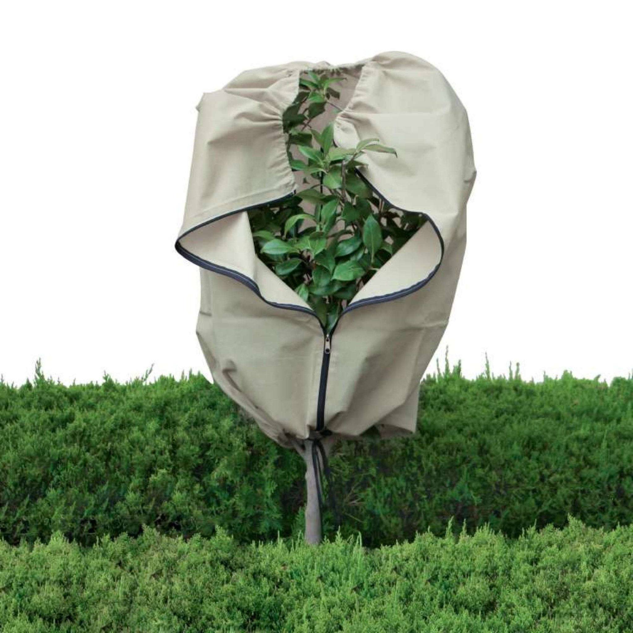 Voir la diapositive 1 :  Housse d'hivernage Werkapro pour arbustes et végétaux Ø200cm x hauteur 300cm