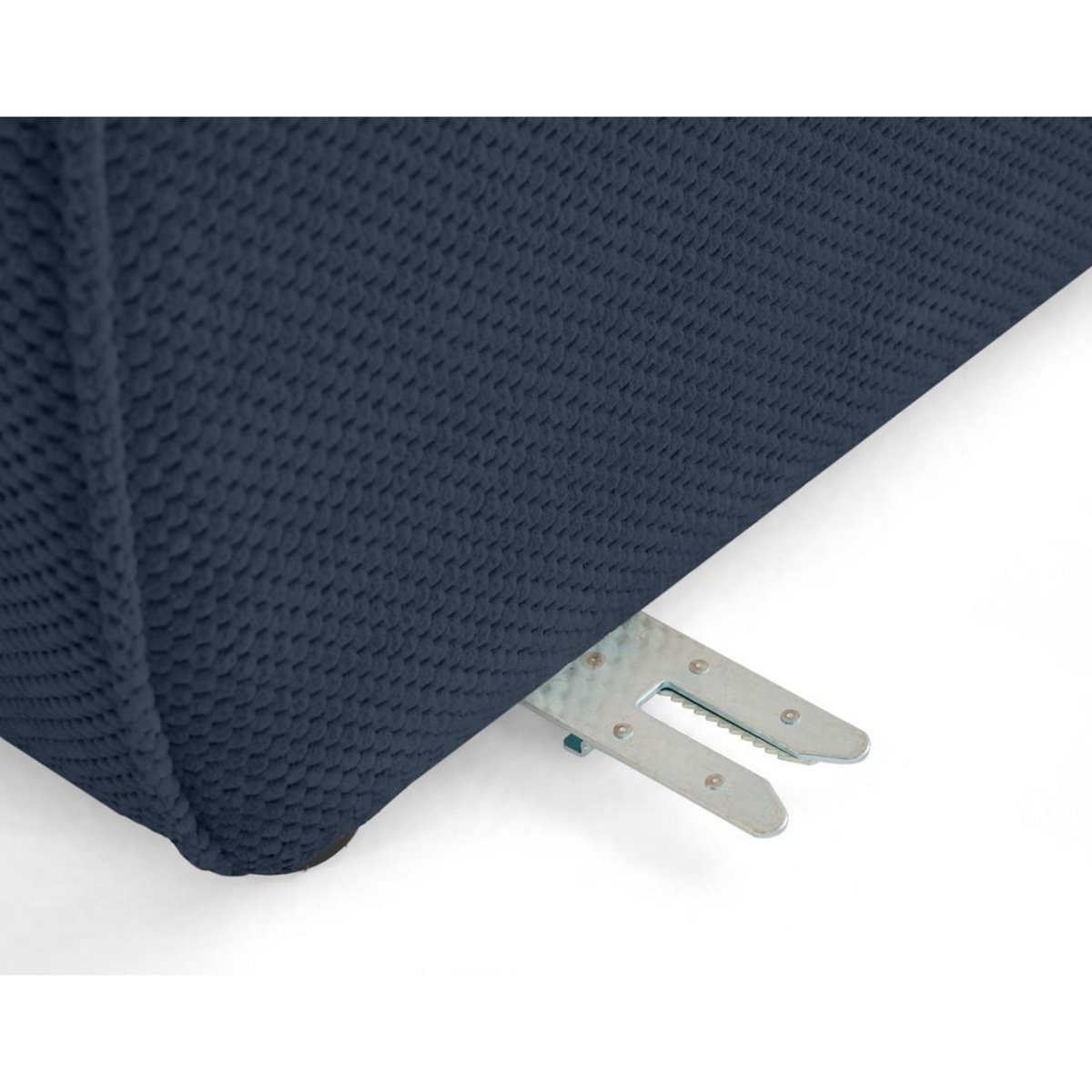 LISA DESIGN Ellie - canapé modulable d'angle réversible 5 places en velours texturé