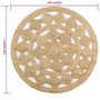 Voir la diapositive 6 : VIDAXL Tapis fait a la main Jute tressee 150 cm