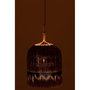 Voir la diapositive 3 : Paris Prix Lampe Suspension Déco  Black Lombok  50cm Naturel
