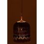Voir la diapositive 3 : Paris Prix Lampe Suspension Déco  Black Lombok  50cm Naturel