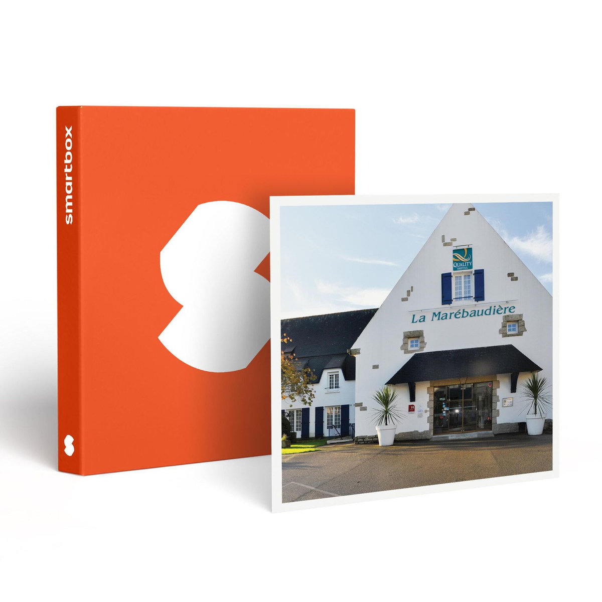 Smartbox Séjour de 2 jours en hôtel 4* à Vannes avec massage et spa - Coffret Cadeau Séjour