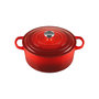 Voir la diapositive 2 : Le Creuset Cocotte Le Creuset Ronde Signature 28 cm Cerise
