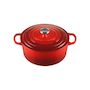 Voir la diapositive 2 : Le Creuset Cocotte Le Creuset Ronde Signature 28 cm Cerise