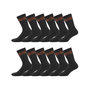 Voir la diapositive 1 : Black et Decker Lot de 12 paires de chaussettes haute de travail Tekl