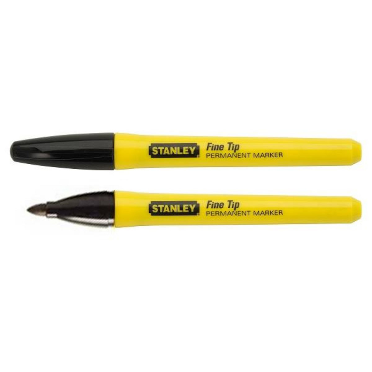 Stanley Lot de 2 marqueurs noirs