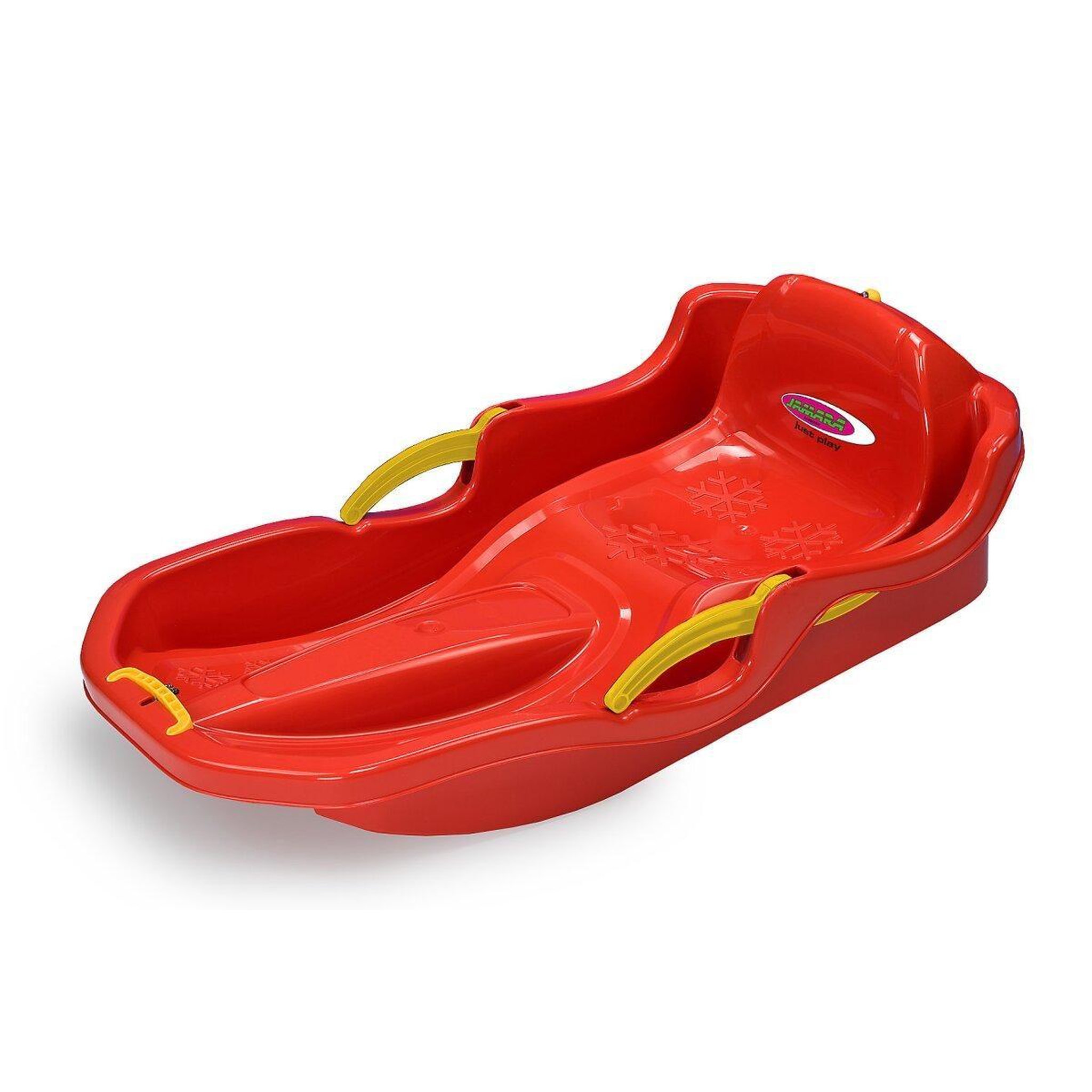 Jamara Snowplay bob comfort 80cm rouge avec freins