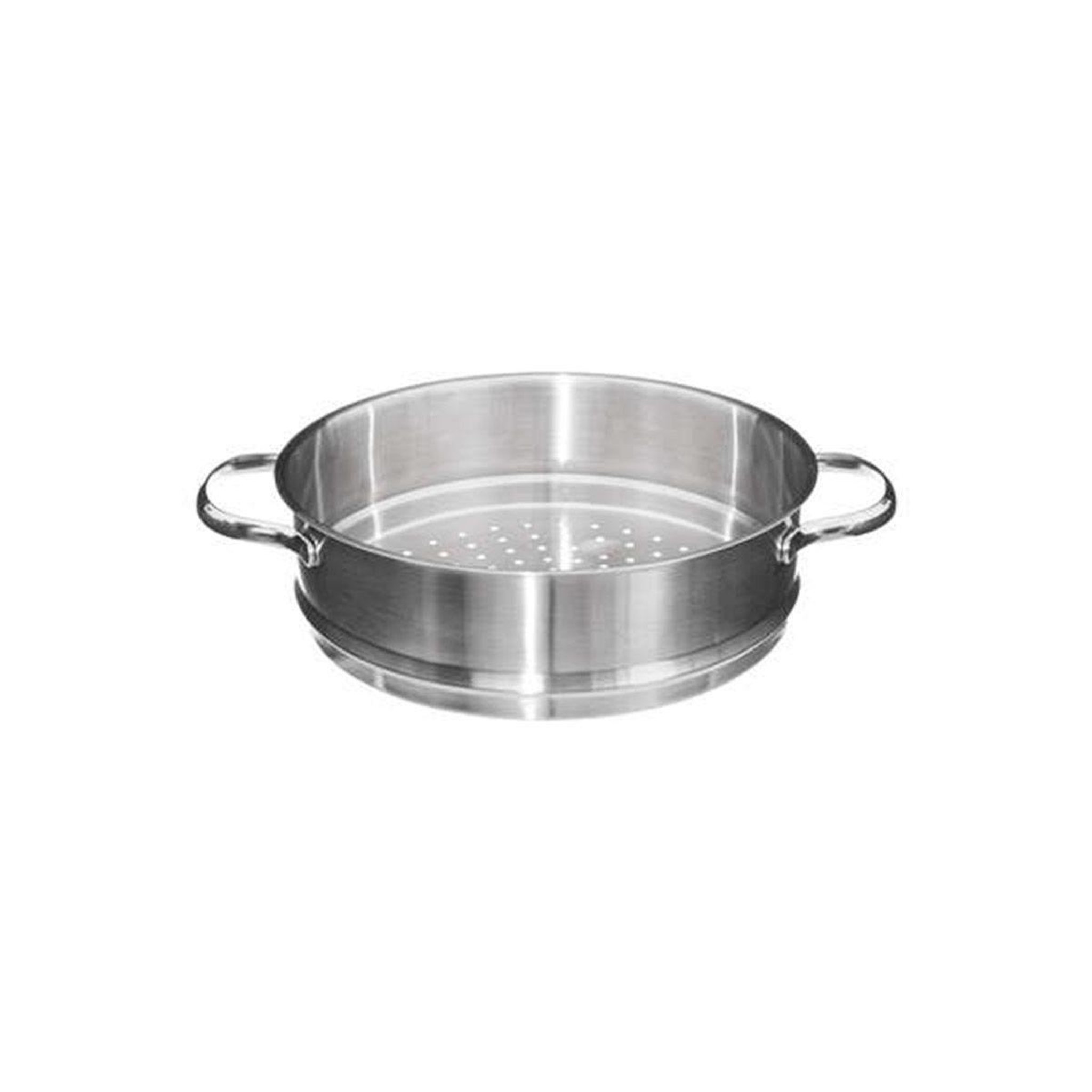 Voir la diapositive 1 : FIVE Panier vapeur inox  cuisine  24cm argent