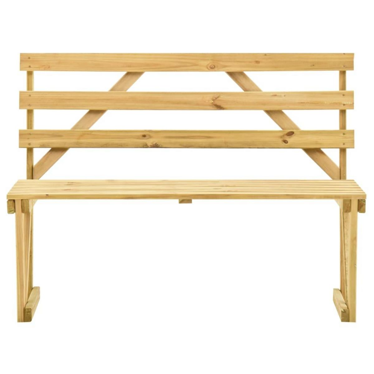 VIDAXL Banc de jardin 120 cm Bois de pin impregne