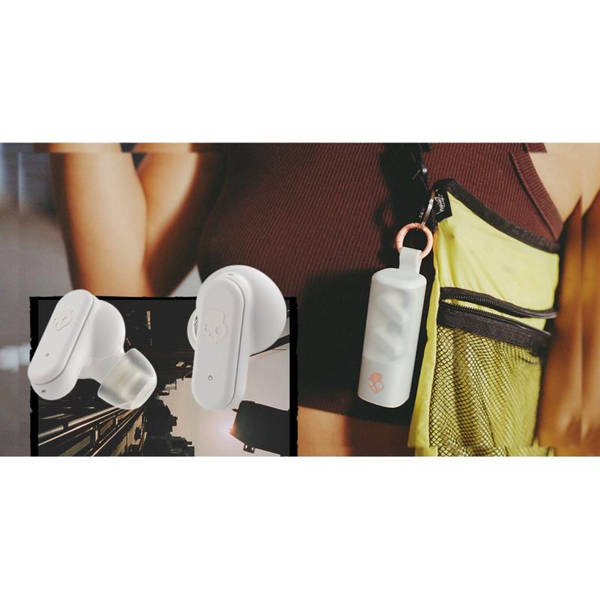 Voir la diapositive 5 : Skullcandy Ecouteurs Skullcandy DIME EVO TRUE WIRELESS WHITE