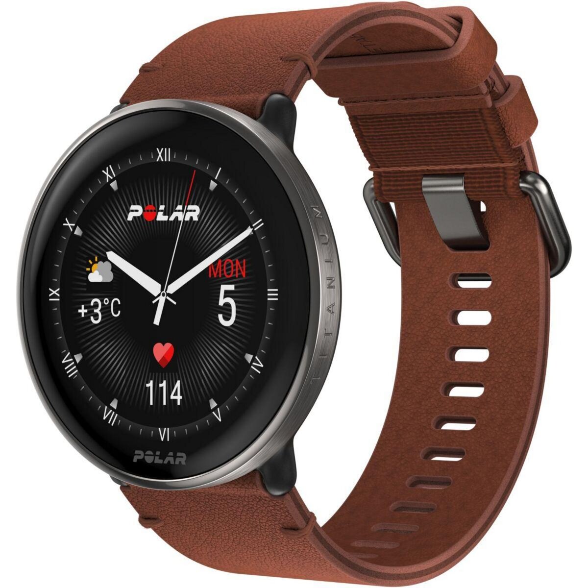 POLAR Montre sport Ignite 3 Titanium M L pas cher Auchan