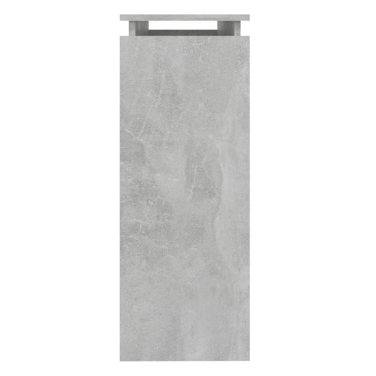 VIDAXL Table console gris beton 102x30x80 cm bois d'ingenierie