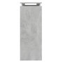 Voir la diapositive 5 : VIDAXL Table console gris beton 102x30x80 cm bois d'ingenierie