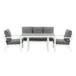 Paris Prix Salon de Jardin  Barcelona  171cm Blanc