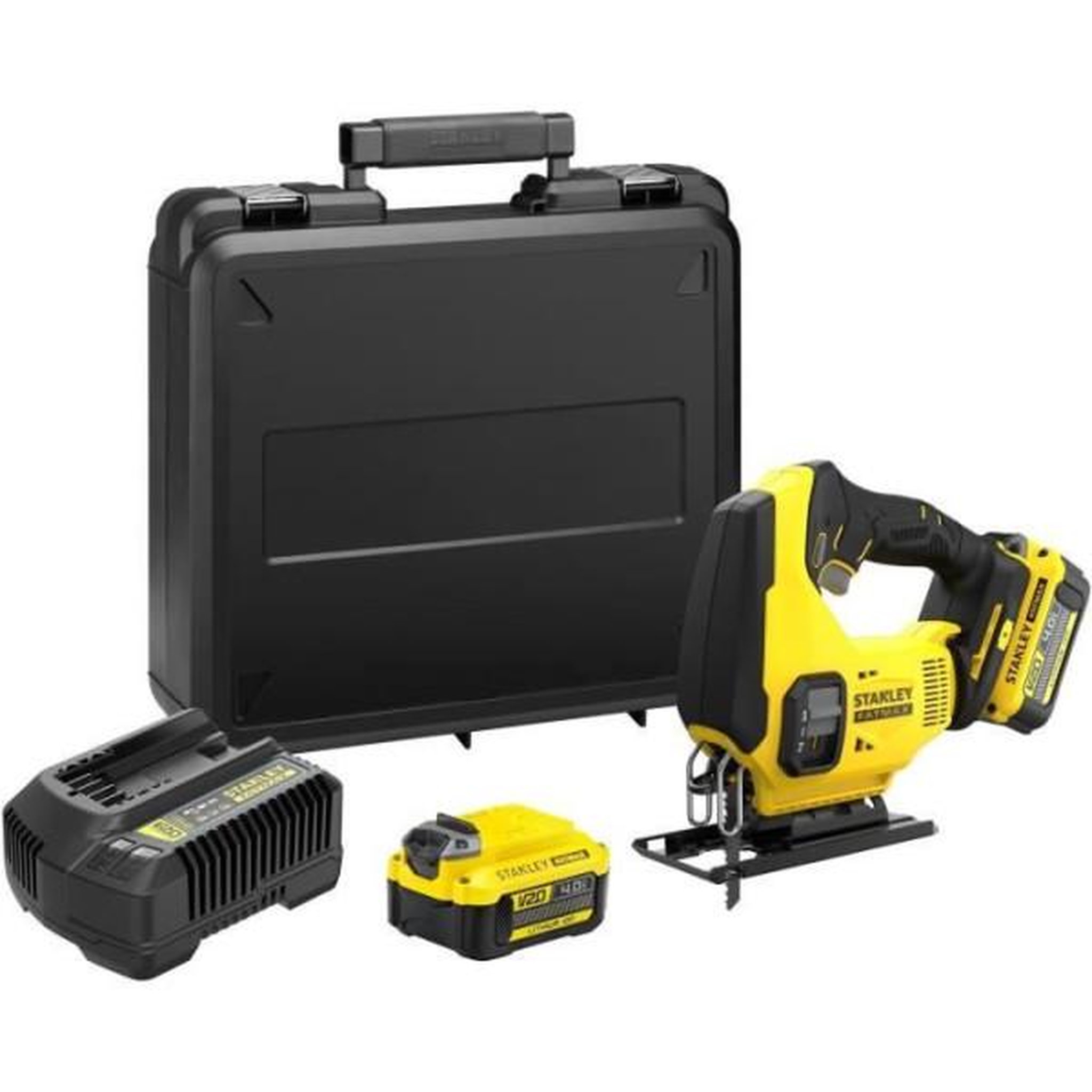 STANLEY FATMAX Scie Sauteuse - STANLEY FATMAX V20 - SFMCS600M2K-QW - Lithium 18V - 2 Batteries 4Ah
