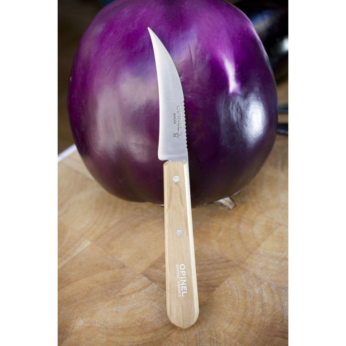 Opinel Couteau à légumes No114 hêtre