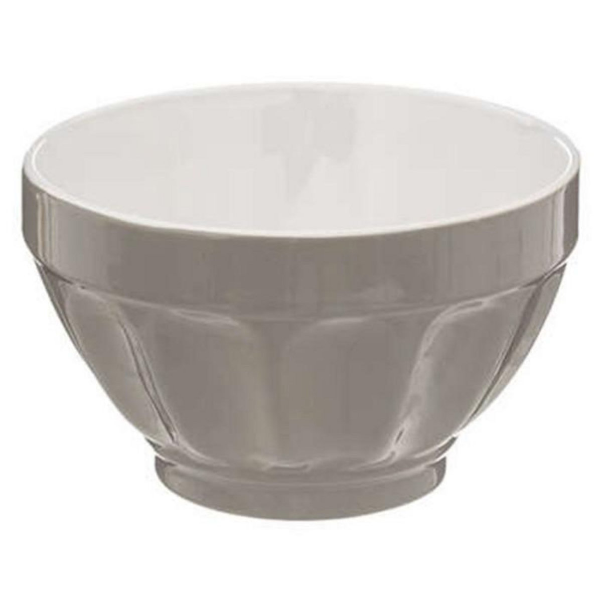 SECRET DE GOURMET Lot de 6 Bols  Colorama  60cl Gris