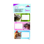 Voir la diapositive 2 : GLOBAL GIFT 12 étiquettes adhésives scolaires - Rectangle - Photos de chats