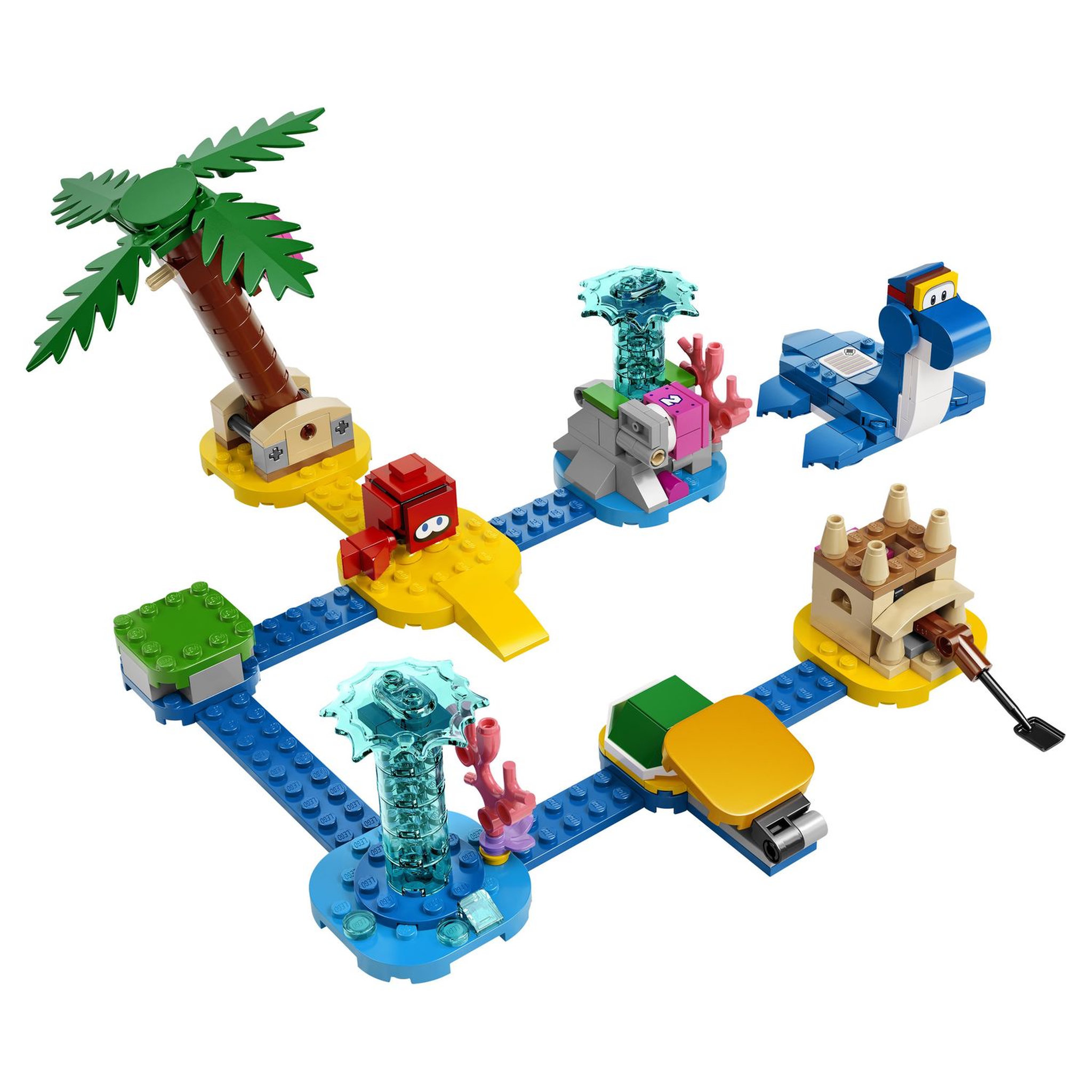 Voir la diapositive 3 : LEGO Super Mario 71398 - Ensemble d'extension Le bord de mer de Dorrie