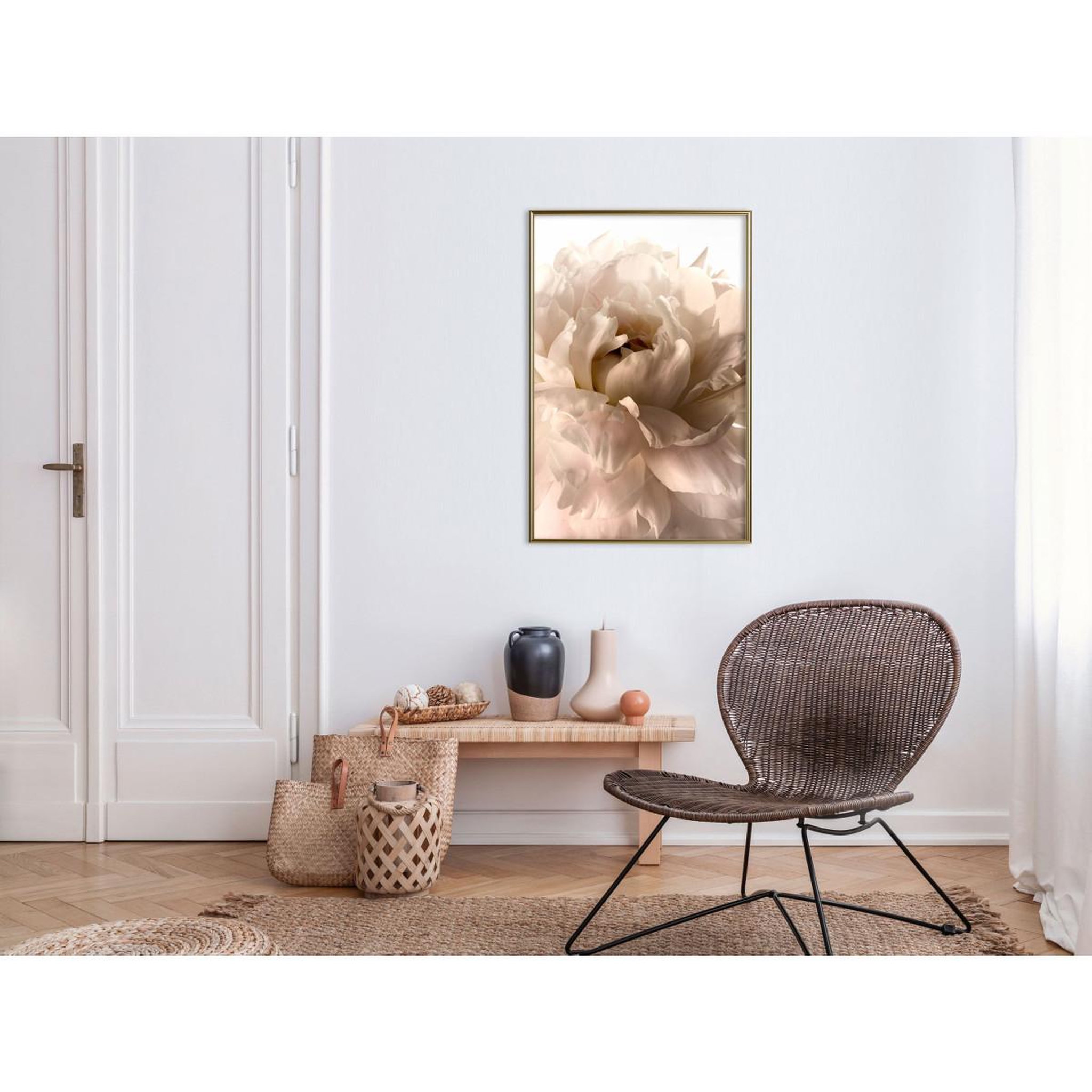 Voir la diapositive 2 : Paris Prix Affiche Murale Encadrée  Bloom