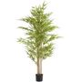 Voir la diapositive 1 : tectake Arbre en bambou artificiel design très réaliste vert