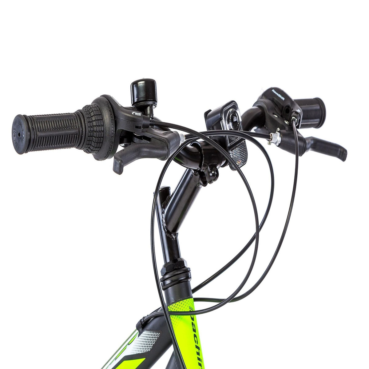 BACHINI Vélo VTT 26'' - Vélo Tout Suspendu - 18 Vitesses - Transmission Shimano - Freins V-Brake - Jantes Alu